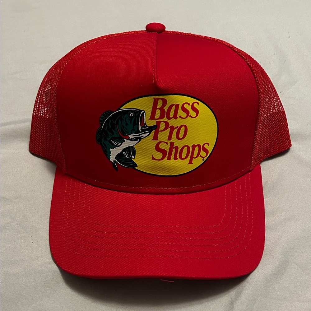 Bass Pro Shops Red and Yellow Logo Cap one sizes